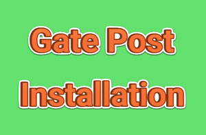 Gate Post Installation Saltburn